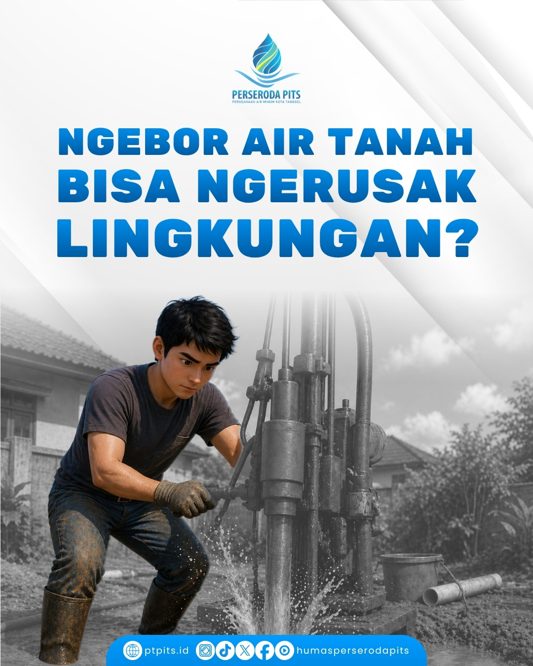 Ngebor Air Tanah bisa merusak air tanah?